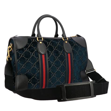 gucci man bag blue